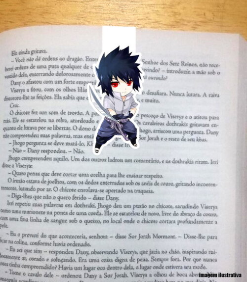 Marcador Magnetico Sasuke
