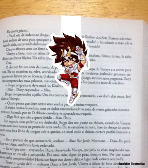 Marcador Magnetico Seiya de Pegasus