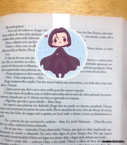 Marcador Magnetico Severo Snape