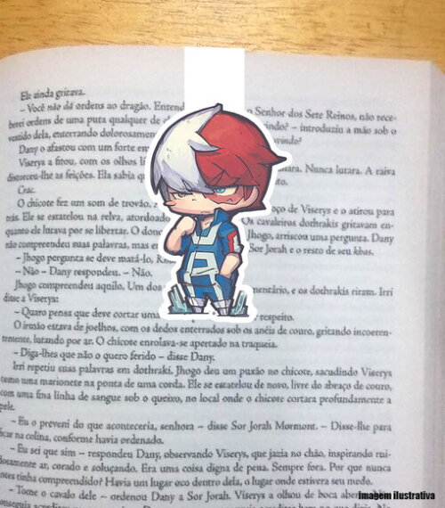 Marcador Magnetico Shoto Todoroki
