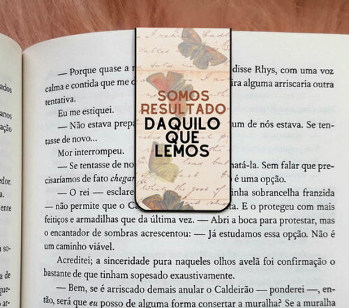 Marcador Magnetico Somos Resultado Daquilo Que Lemos
