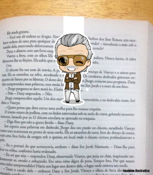 Marcador Magnetico Stan Lee