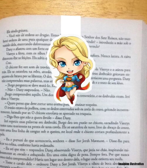 Marcador Magnetico Supergirl