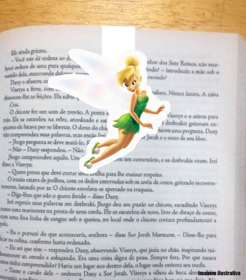 Marcador Magnetico Tinker Bell