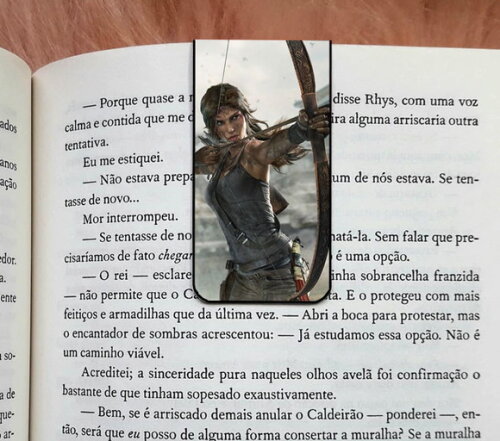 Marcador Magnetico Tomb Raider