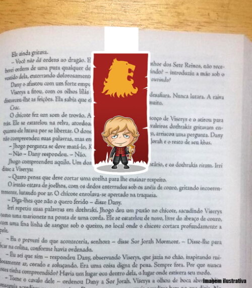 Marcador Magnetico Tyrion Lannister