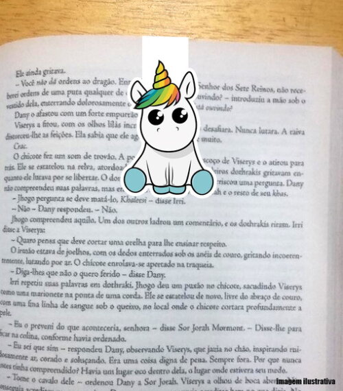 Marcador Magnetico Unicornio