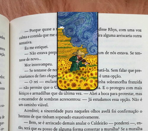 Marcador Magnetico Van Gogh