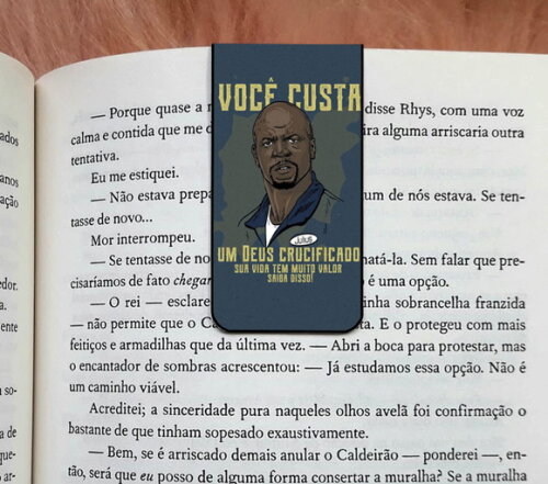Marcador Magnetico Você Custa Um Deus Crucificado