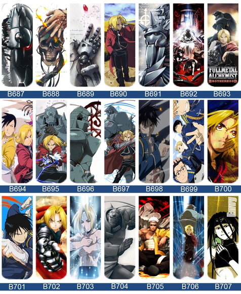 Marcadores Magnético Fullmetal Alchemist