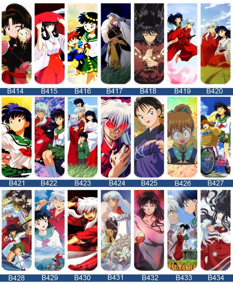 Marcadores Magnéticos Inuyasha