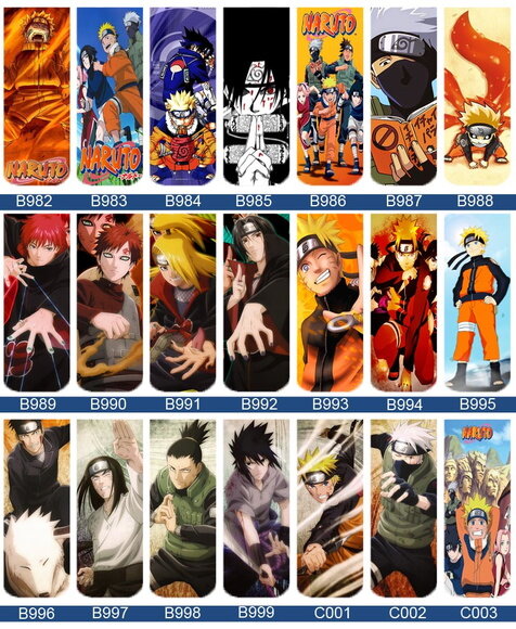 Marcadores Magnéticos Naruto