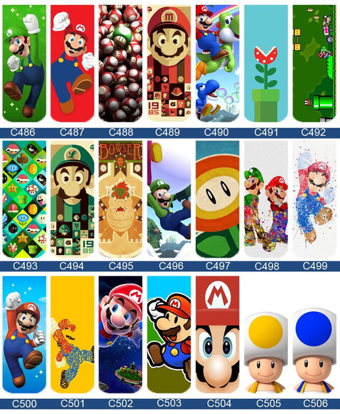 Marcadores Magnéticos Super Mario