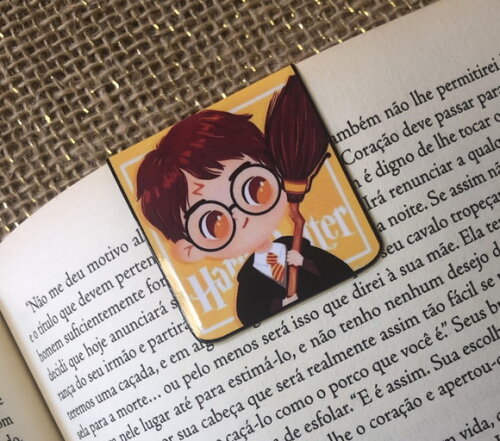 Mini Marcador Magnético Harry Potter