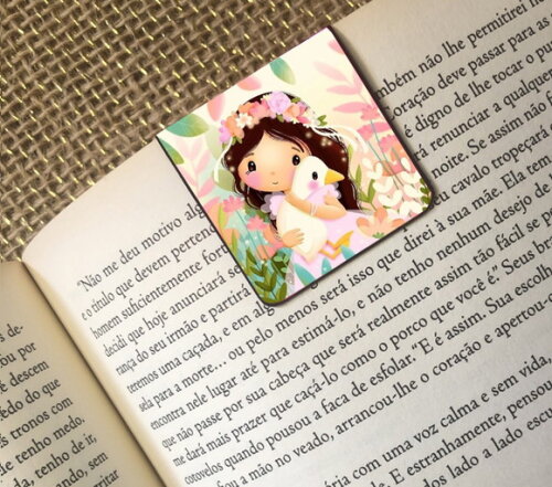 Mini Marcador Magnético Menina