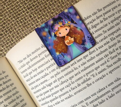 Mini Marcador Magnético Menina (m2)