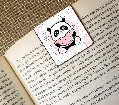 Mini Marcador Magnético Panda