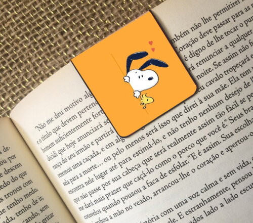 Mini Marcador Magnético Snoopy