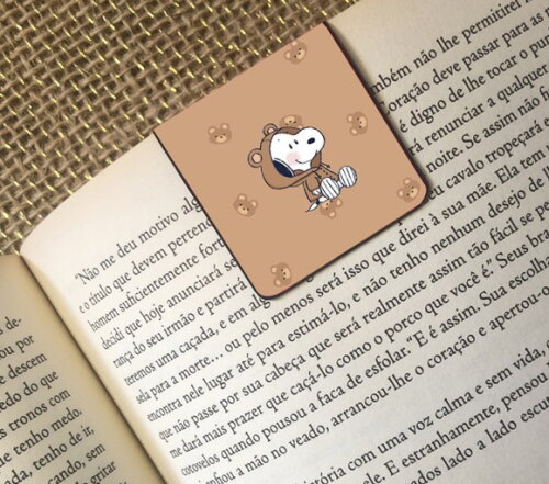 Mini Marcador Magnético Snoopy
