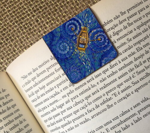 Mini Marcador Magnético Van Gogh