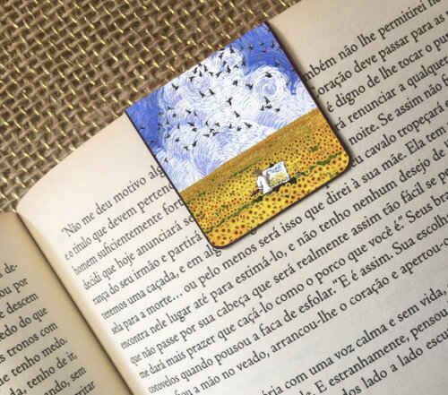 Mini Marcador Magnético Van Gogh (m7)