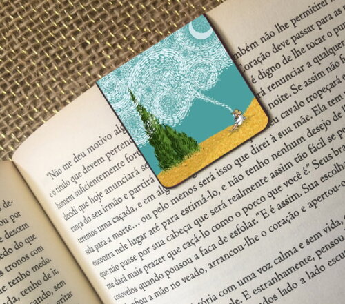 Mini Marcador Magnético Van Gogh (m8)