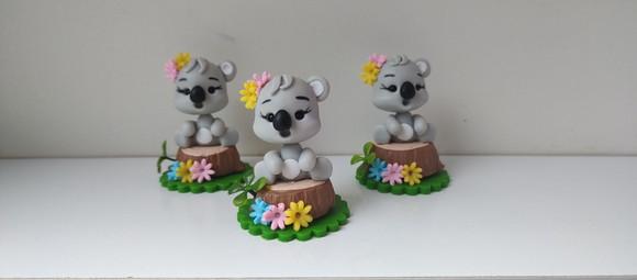 Lembrança Apliques de Luxo Biscuit Bosque Encantado