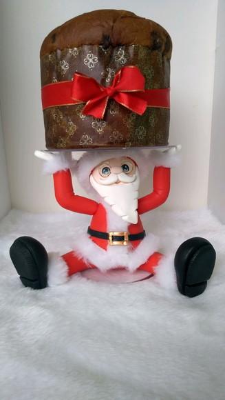 Papai Noel Porta Panetone