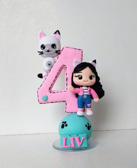 Vela Personalizada Casa Mágica da Gabi