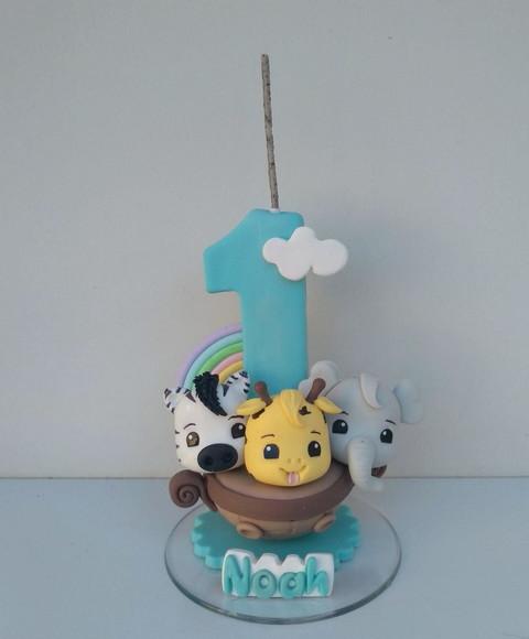 Vela personalizada Arca de Noé