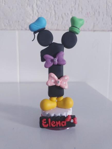 Vela personalizada turma do Mickey