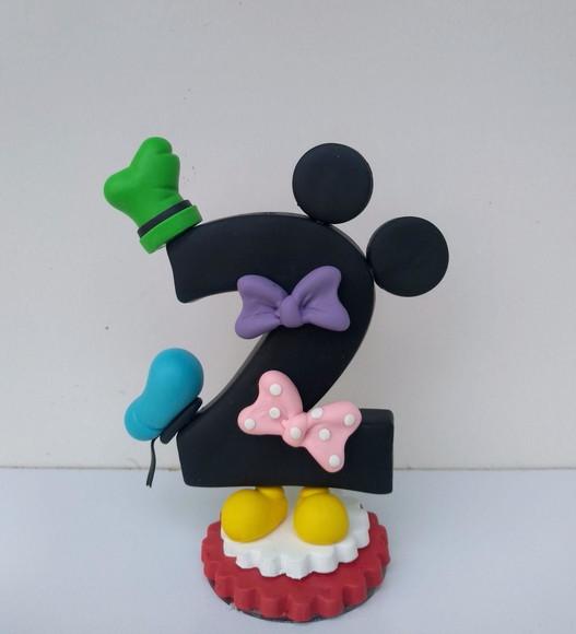 Vela personalizada turma do Mickey