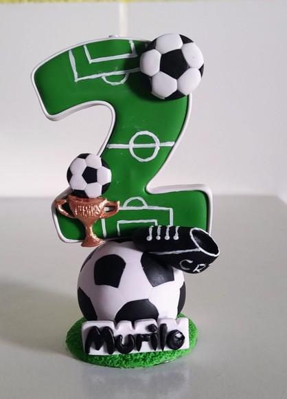 Vela Personalizado Futebol Copa do Mundo