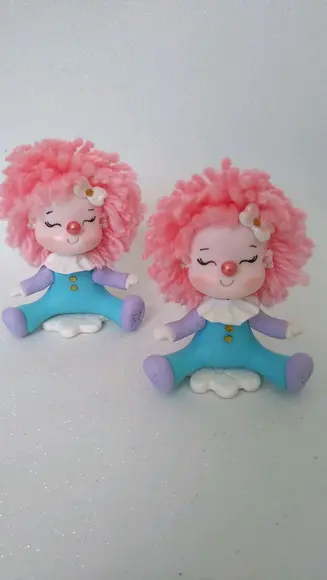 Apliques lembrancinhas circo rosa