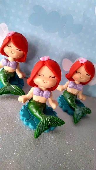 Ariel pequena sereia biscuit