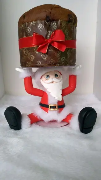 Papai Noel Porta Panetone