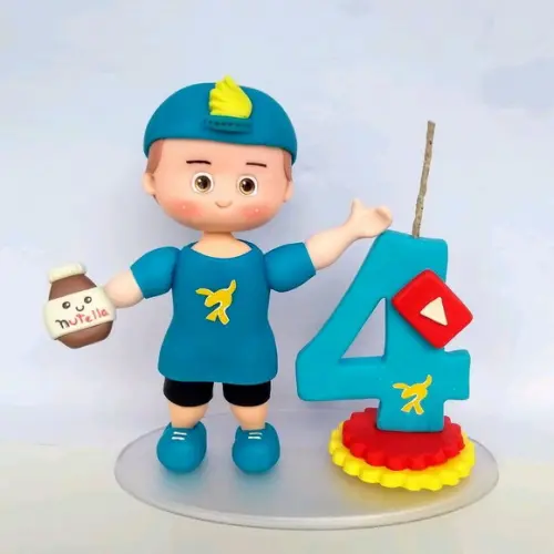 Topo de biscuit Lucas neto