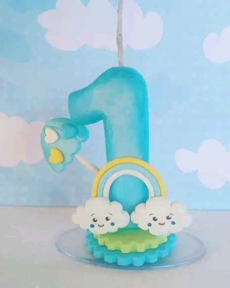 Vela chuva de amor benção menino