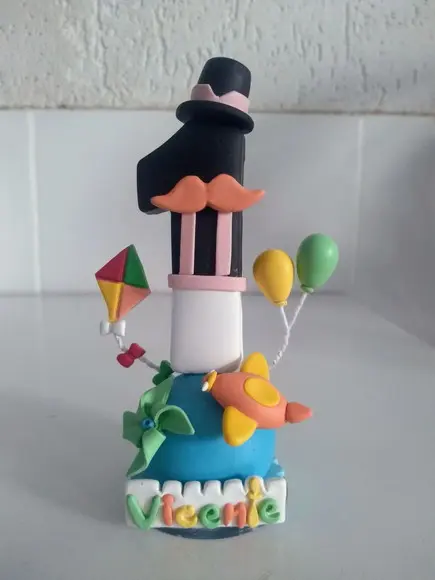Vela personalizada Mundo Bita