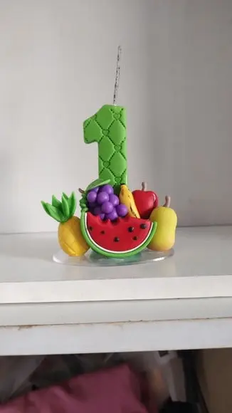 Vela Personalizada Frutas