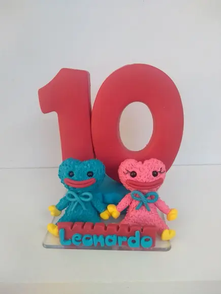 Vela Personalizada Poppy Palytime