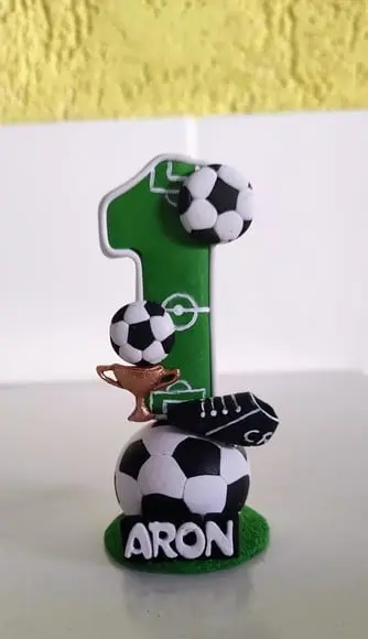 Vela Personalizado Futebol Copa do Mundo
