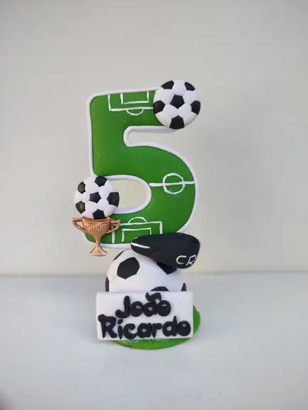 Vela Personalizado Futebol Copa do Mundo