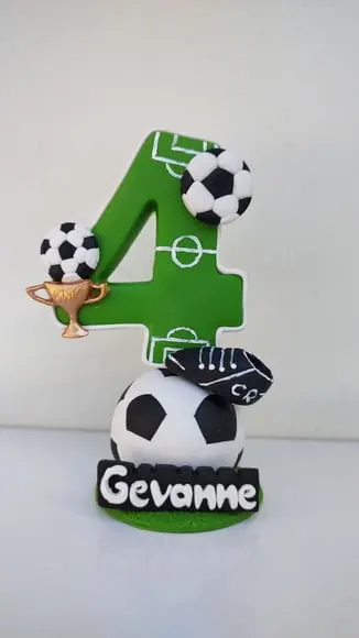 Vela Personalizado Futebol Copa do Mundo