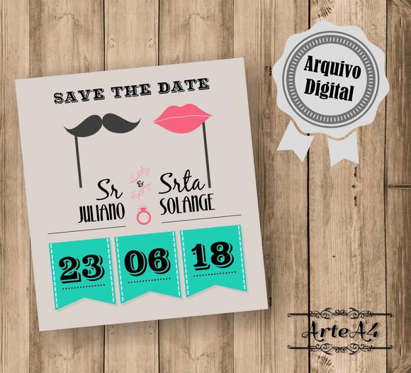 Convite Digital Save the Date