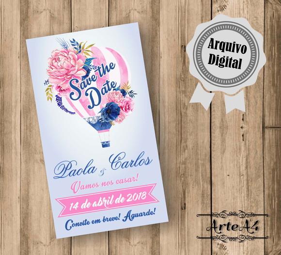 Convite Digital Save the Date