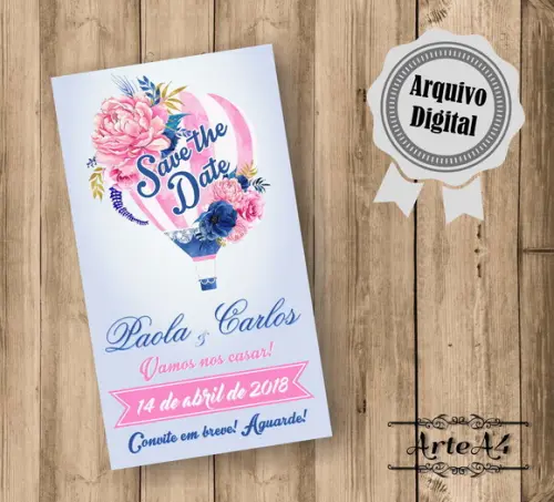 Convite Digital Save the Date