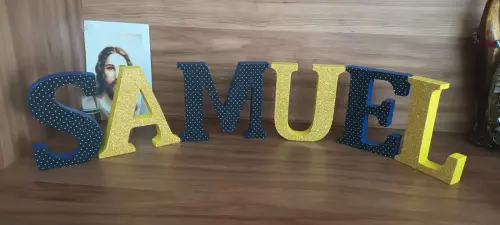 Letras de madeira MDF