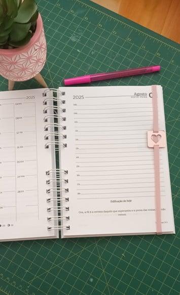 Agenda Pessoal 2025 Personalizada Edificante