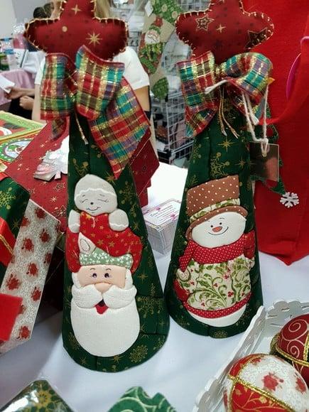 Árvore natal patchwork